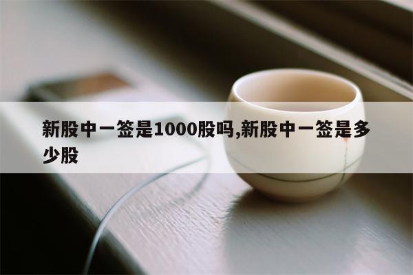 新股中一签是1000股吗,新股中一签是多少股