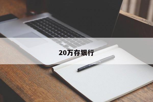 20万存银行