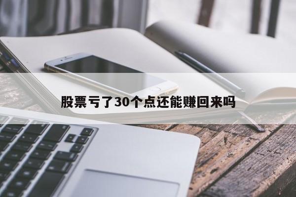 股票亏了30个点还能赚回来吗